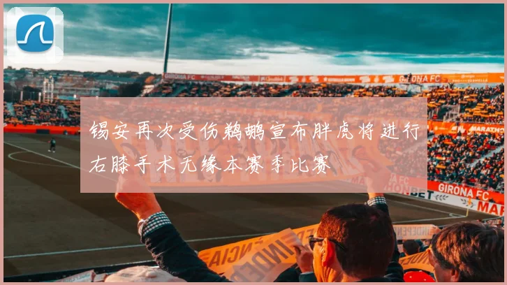 锡安再次受伤鹈鹕宣布胖虎将进行右膝手术无缘本赛季比赛